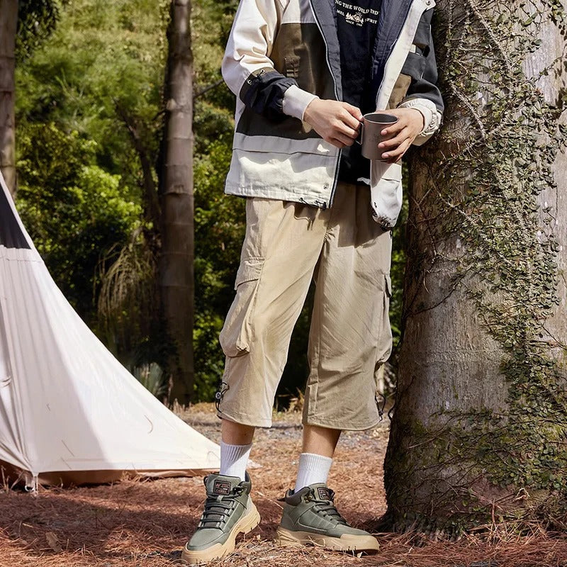 Botas Masculinas Golden Camel em Couro  - MOBO03 - Frete Grátis