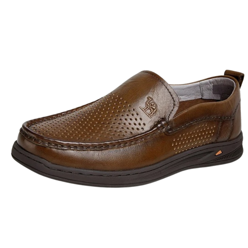 Mocassins Masculino Couro Legítimo - MOSMM019