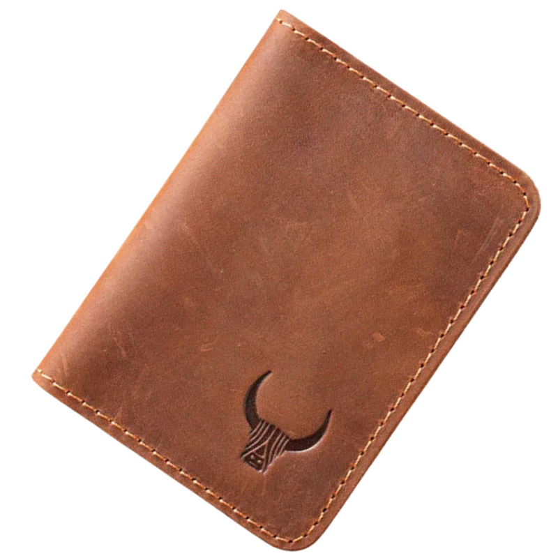 Carteira Masculina Retro Feita à Mão - MOCA04