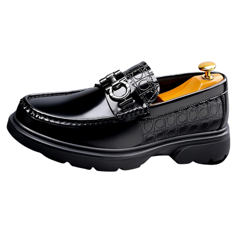 Sapatos Mocassins Masculino de Couro Genuíno - MOSMM017