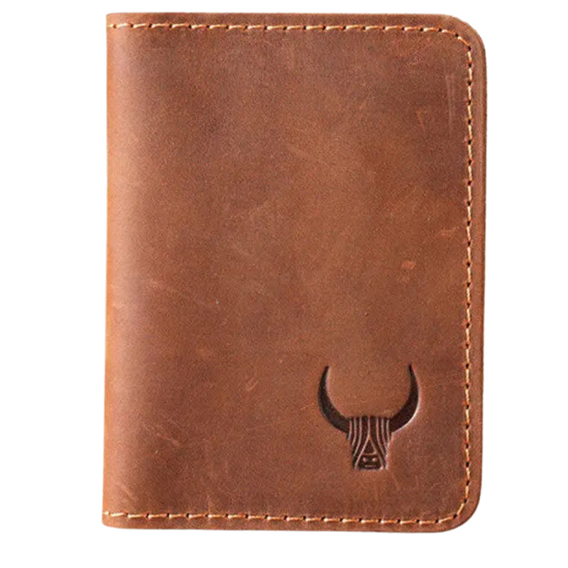 Carteira Masculina Retro Feita à Mão - MOCA04