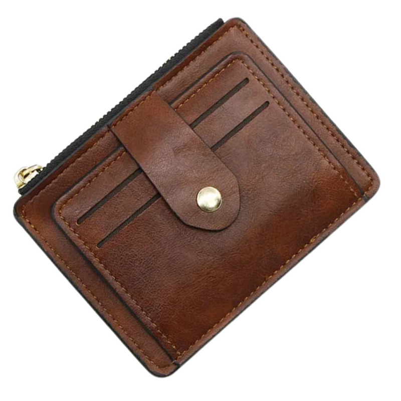 Carteira Masculina de Couro Sintético - MOCA03