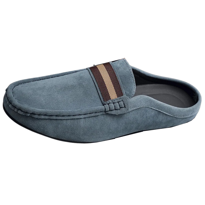 Sapatos Mule Casuais Masculino de Couro - MOMU04