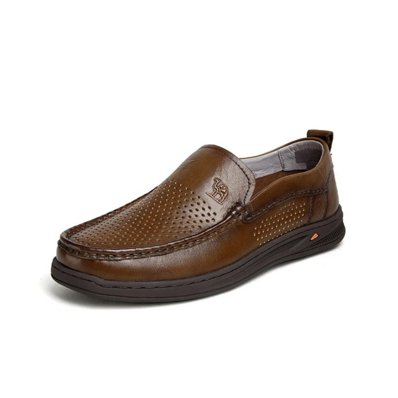 Mocassins Masculino Couro Legítimo - MOSMM019