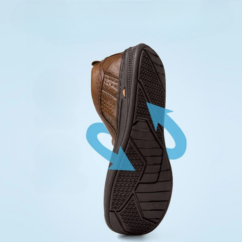 Mocassins Masculino Couro Legítimo - MOSMM019
