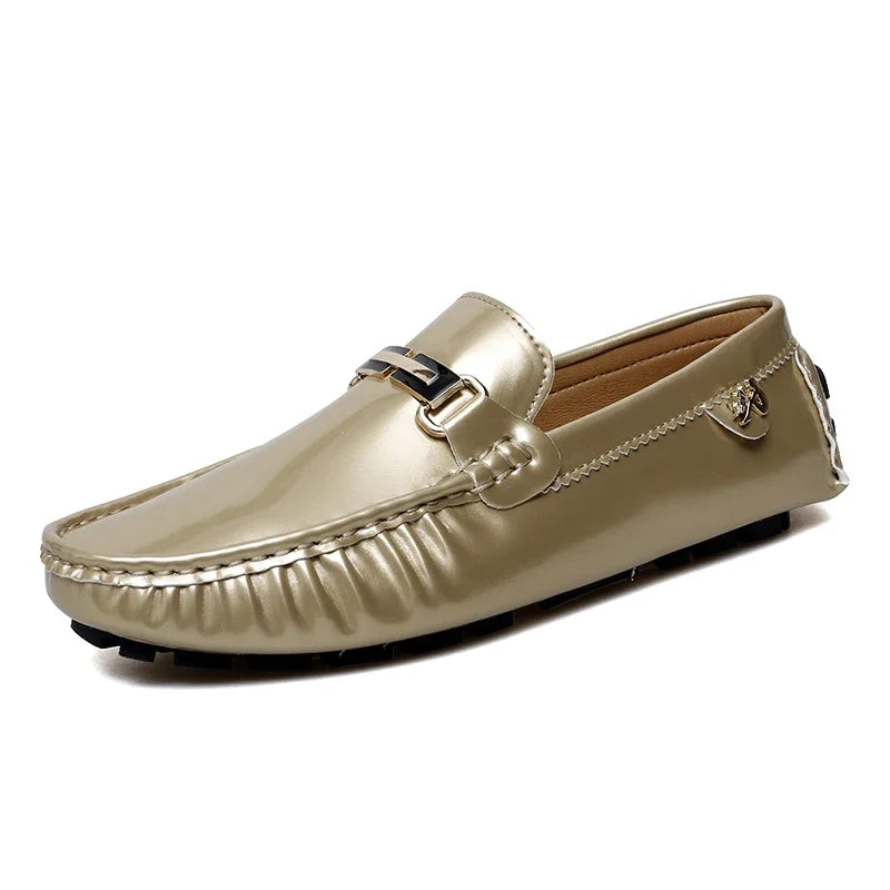 Sapato Mocassim Masculino de Couro Feito a Mão - MOSMM015