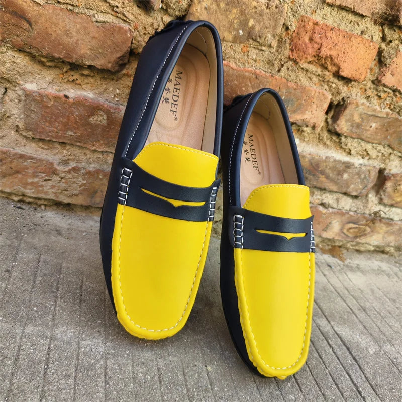 Sapatos Mocassins Masculino de Couro - MOSMM002