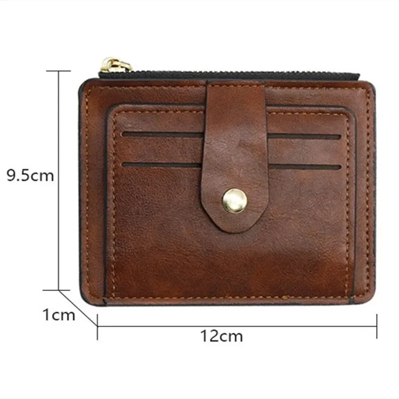 Carteira Masculina de Couro Sintético - MOCA03