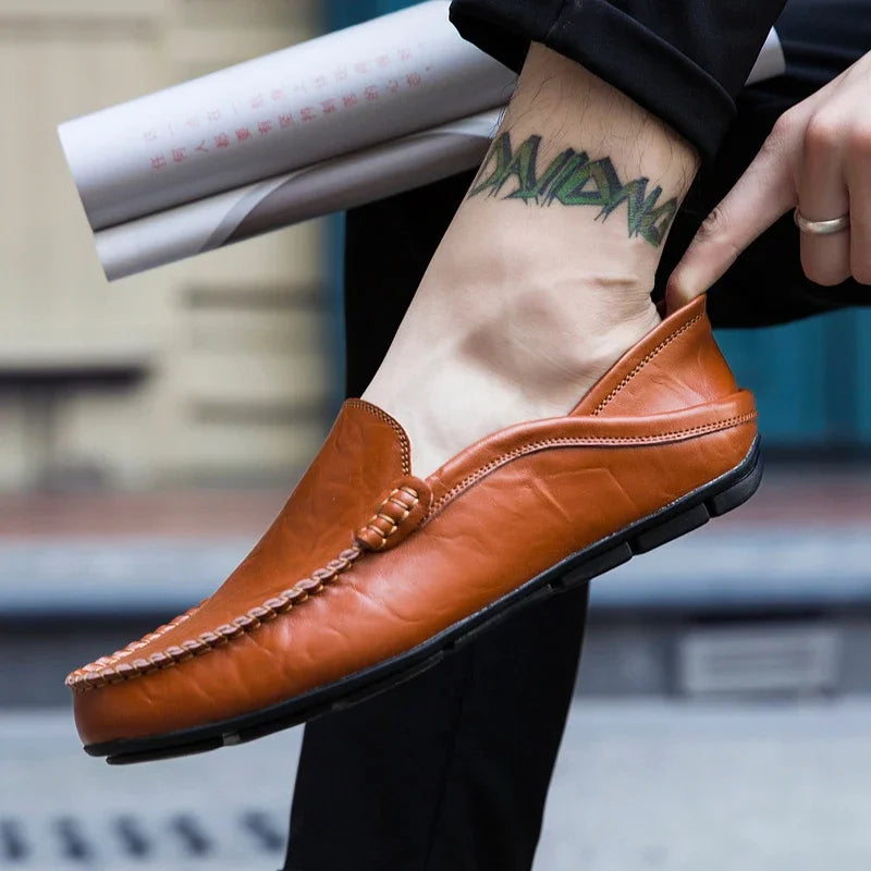 Sapato Mocassim Casual Masculino - MOSMM010