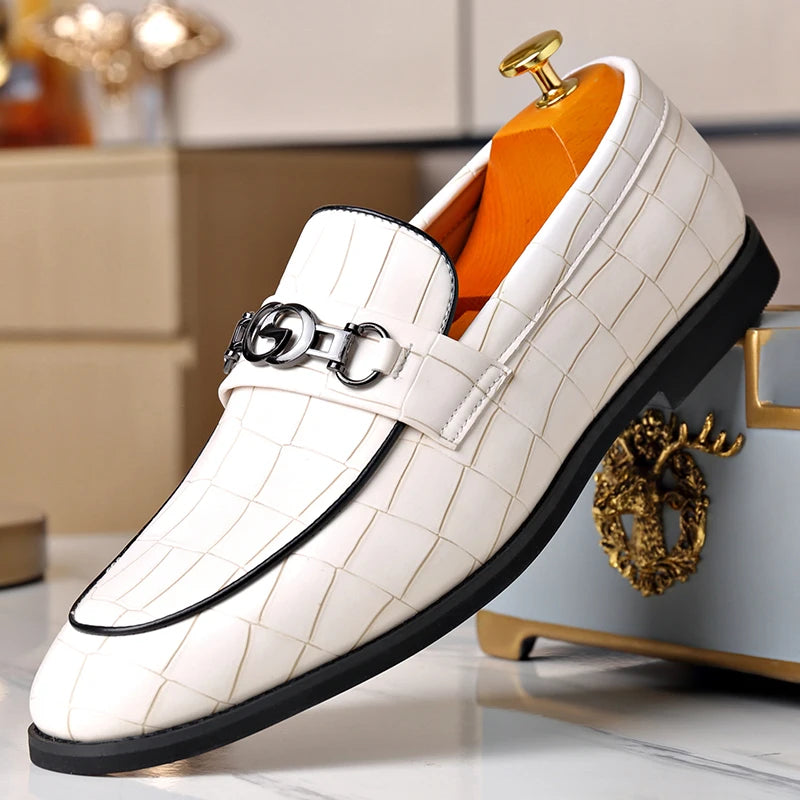Sapatos Masculinos de Couro de Luxo - MO047