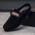 Sapatos Mule Casuais Masculino de Couro - MOMU04