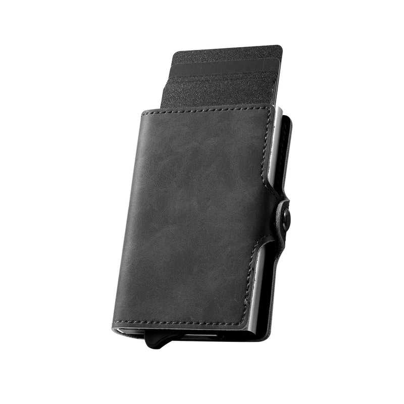 Carteira de Couro Masculina Com Porta Cartão - MOCA11