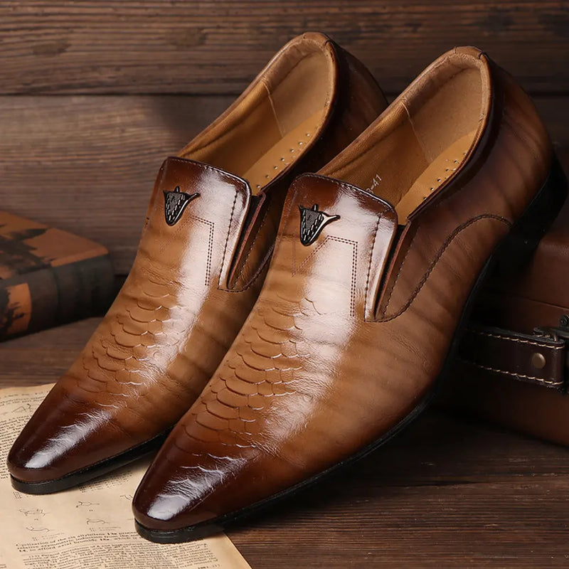 Sapatos Formais Masculinos de Couro - MO050