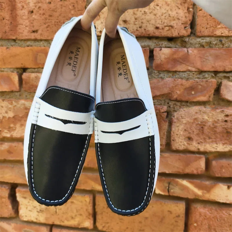 Sapatos Mocassins Masculino de Couro - MOSMM002