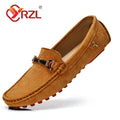 Sapato Mocassim Masculino de Couro de Camurça MOSMM014