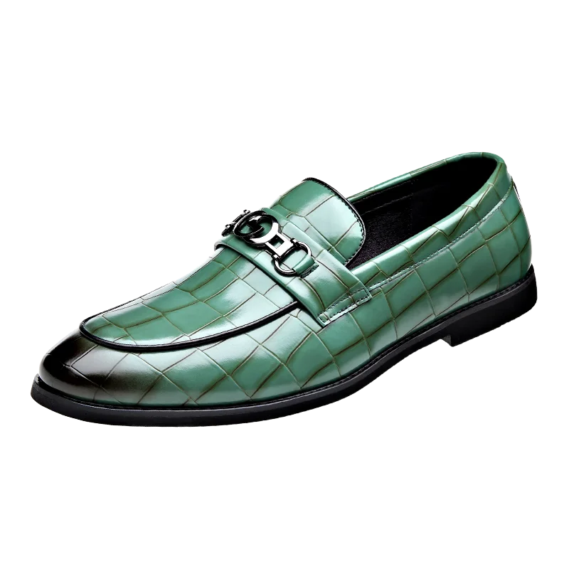 Sapatos Masculinos de Couro de Luxo - MO047