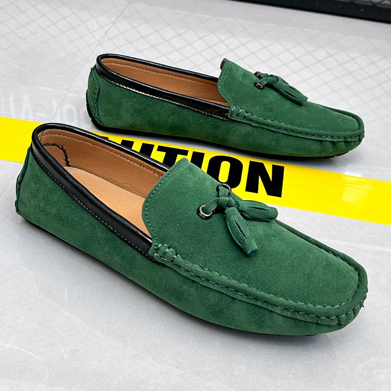 Sapato Casual Mocassim Masculino Feito à Mão - MOSMM009