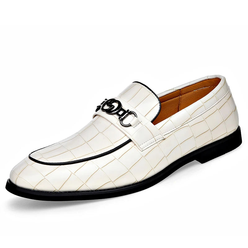 Sapatos Masculinos de Couro de Luxo - MO047