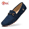 Sapato Mocassim Masculino de Couro de Camurça MOSMM014